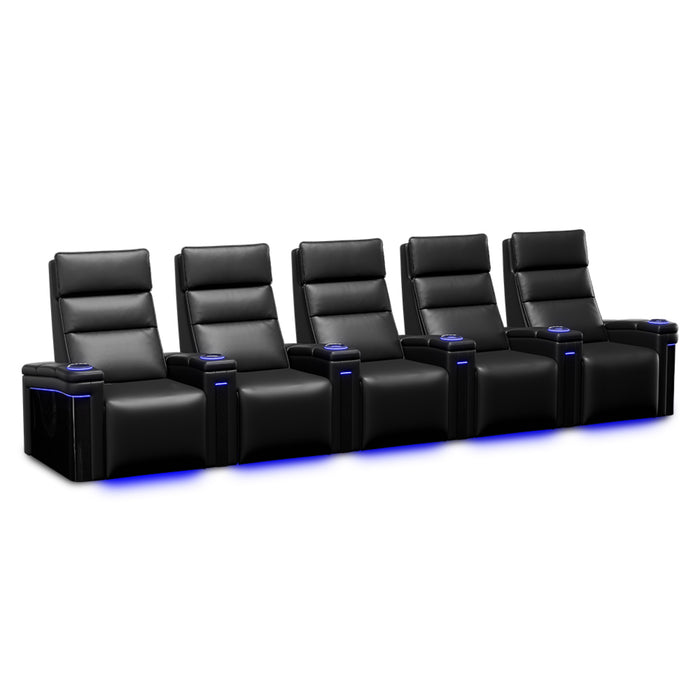 Valencia Monza Carbon Fiber Home Theater Seating