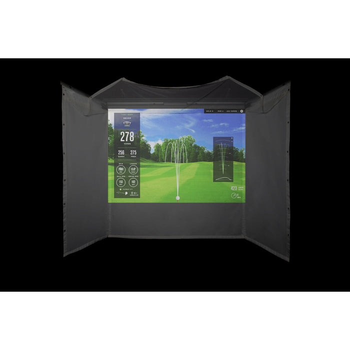 Ernest Sports ES Tour Plus | HomeCourse Golf Portable Golf Simulator Package