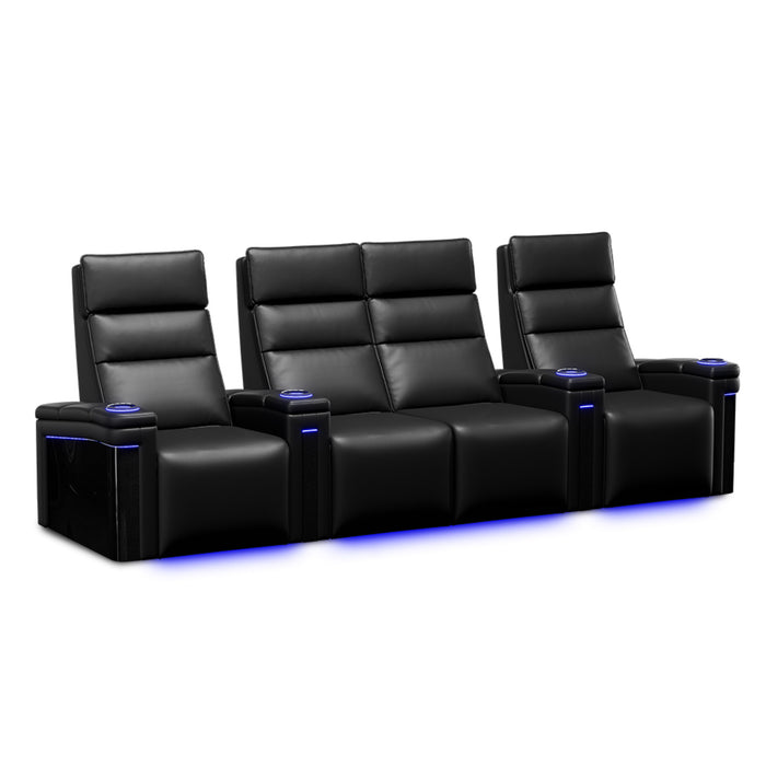 Valencia Monza Carbon Fiber Home Theater Seating