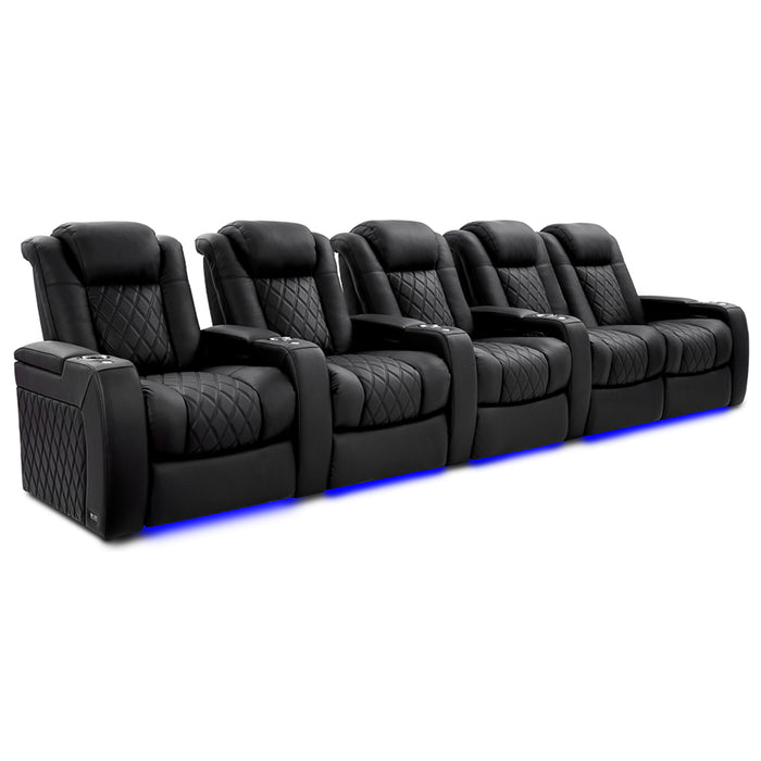 Valencia Theater Seating Tuscany XL Ultimate Edition Black Home Theater Seating