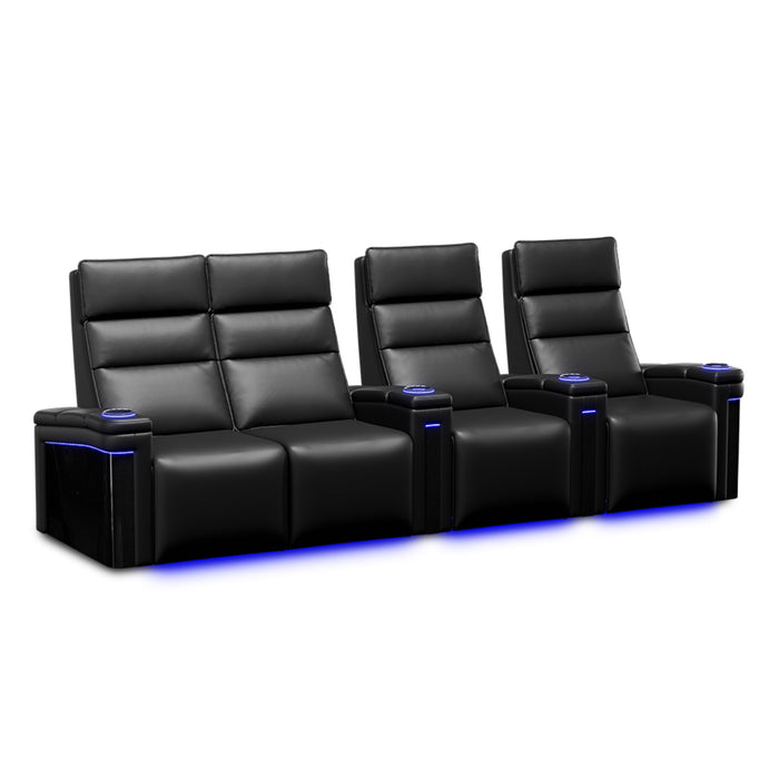 Valencia Monza Carbon Fiber Home Theater Seating