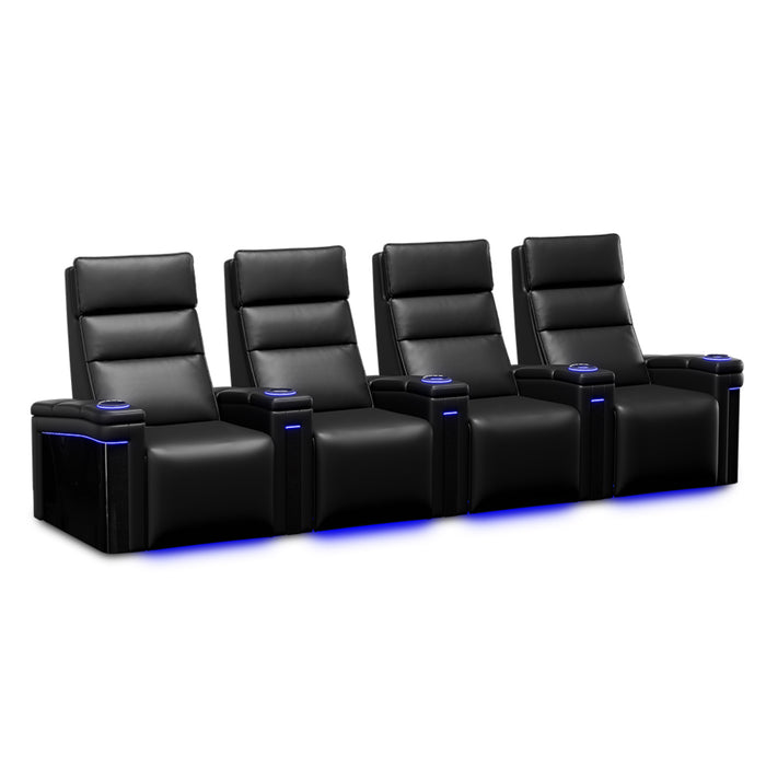 Valencia Monza Carbon Fiber Home Theater Seating