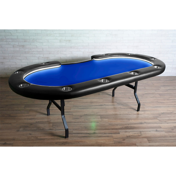 BBO Poker Tables Aces Pro Alpha Folding Leg Poker Table