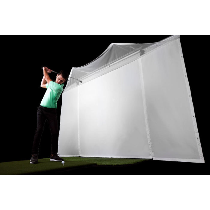 Ernest Sports ES Tour Plus | HomeCourse Golf Wall Mount Golf Simulator Package