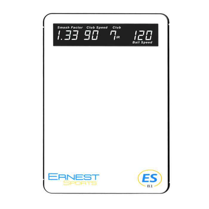 Ernest Sports ESB1 Launch Monitor | HomeCourse Golf Portable Golf Simulator Package