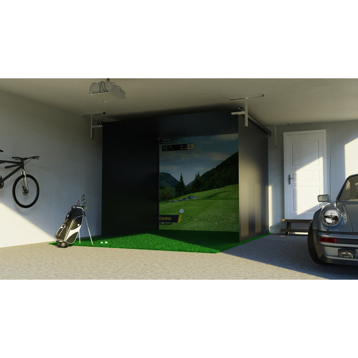 SportScreen Golf Studio Vanish Series Retractable Studio