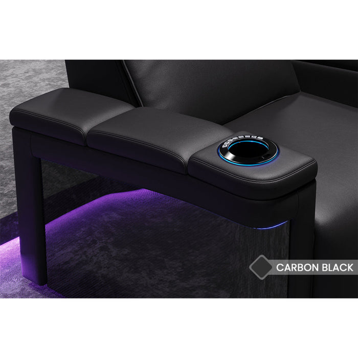 Valencia Monza Carbon Fiber Home Theater Seating