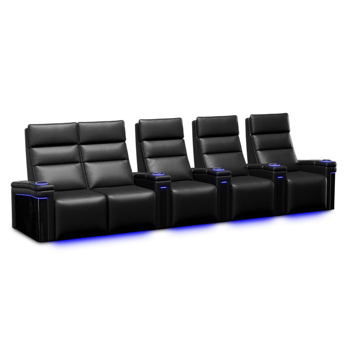 Valencia Monza Carbon Fiber Home Theater Seating