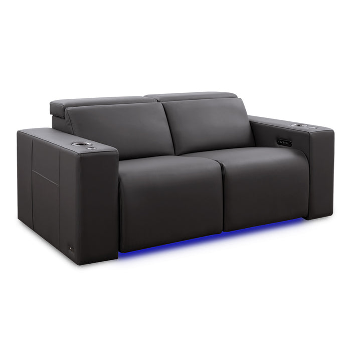 Valencia Theater Seating Barcelona Grand Ultimate Edition Graphite w/ XL Option Home Theater Seating