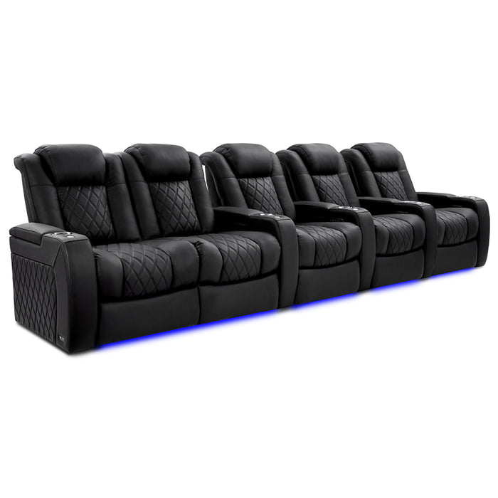 Valencia Theater Seating Tuscany XL Ultimate Edition Black Home Theater Seating